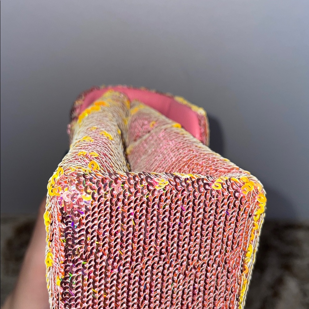 NWOT Kurt Geiger Mini ‘The Kensington’ Sequin Crossbody - Picture 6 of 15